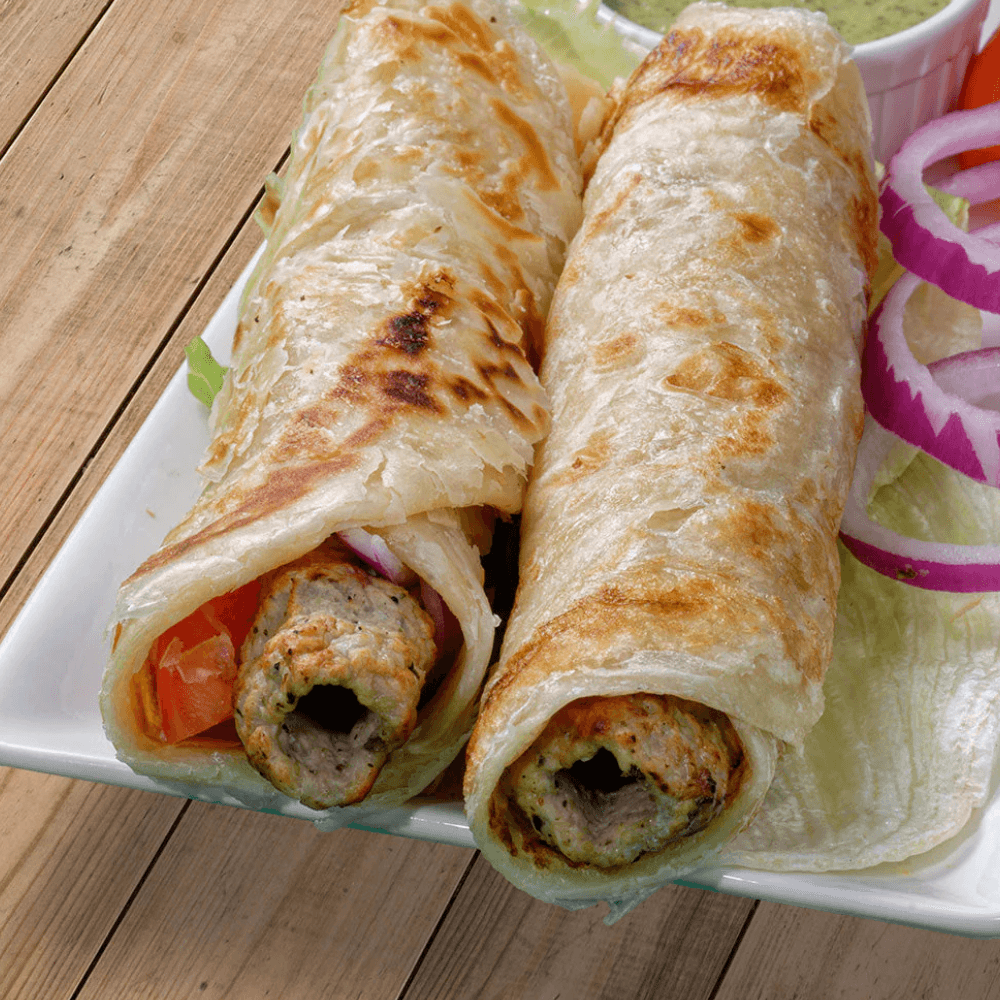 CHICKEN KABAB PORATTA